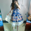 蓝色古典洛丽塔 (1)