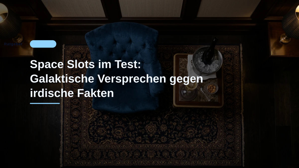 Space Slots im Test: Galaktische Versprechen gegen irdische Fakten