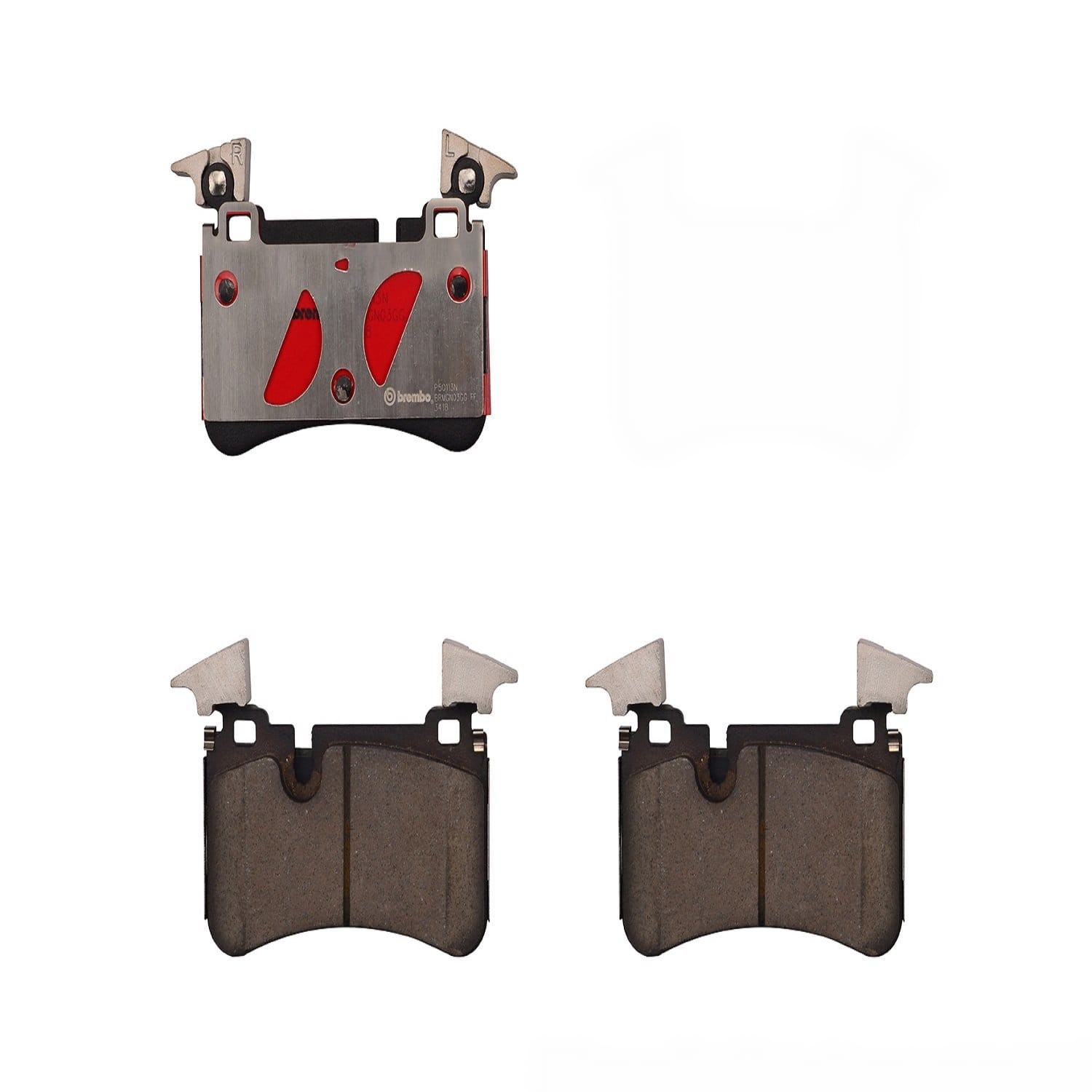 BREMBO Rear Brake Pads for Mercedes-Benz Sl55+Amg 2008 P50113N