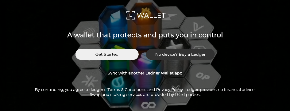 Stored capture of ledger.livesetup.io