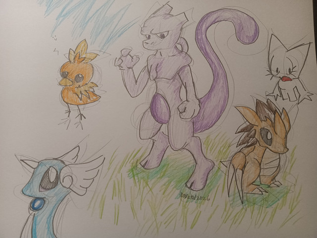 Doodles.