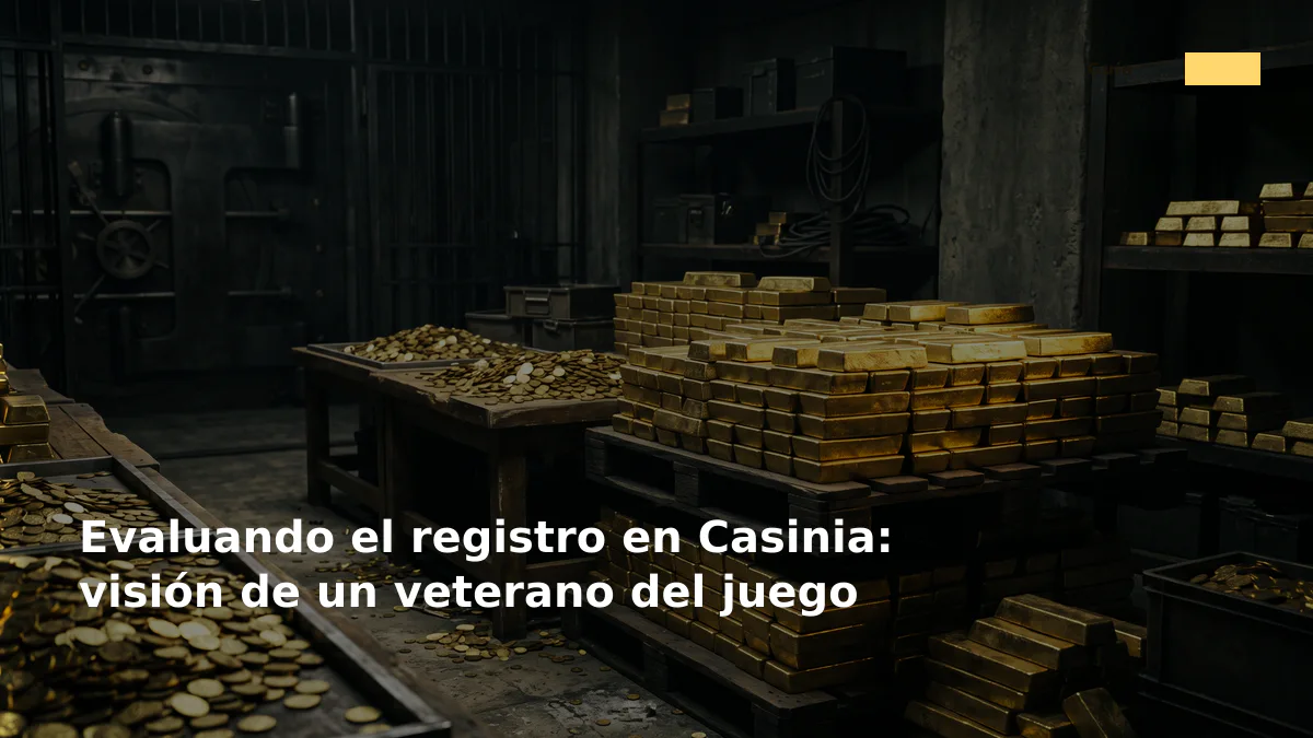 Evaluando el registro en Casinia: visión de un veterano del juego