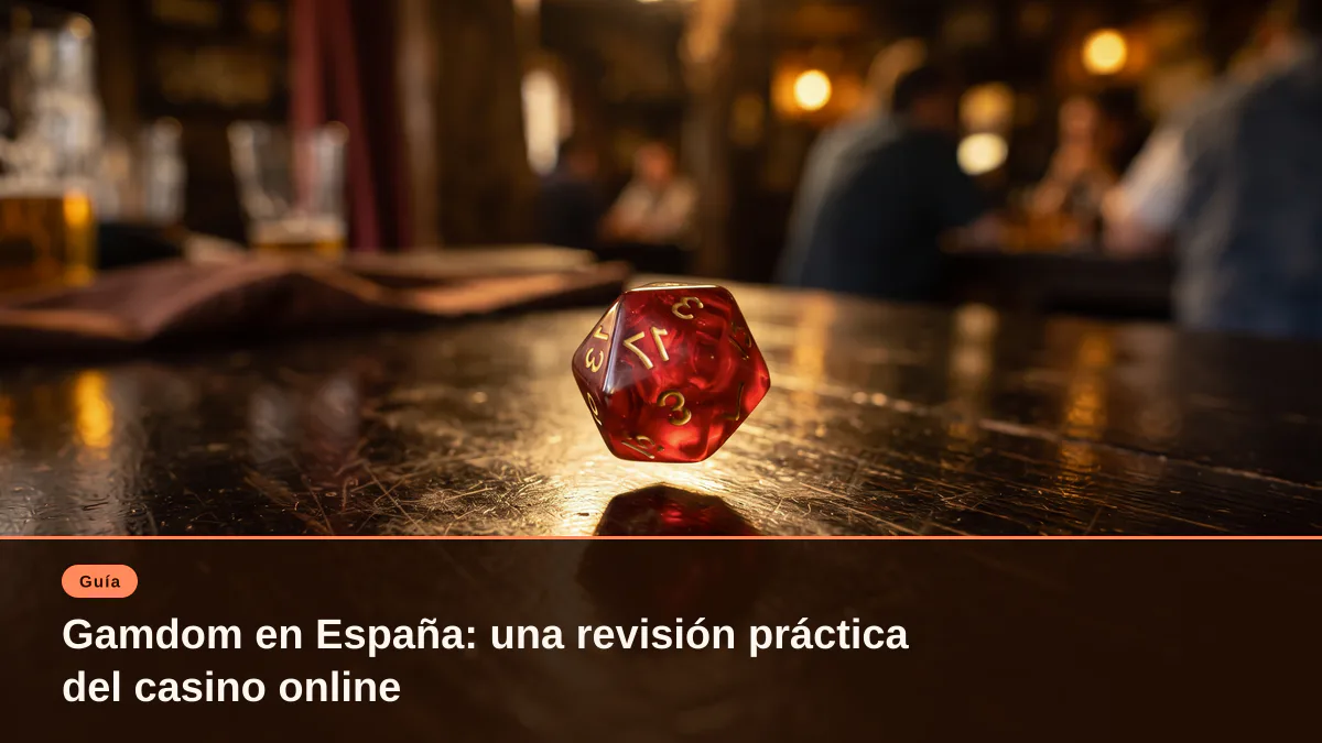 Gamdom en España: una revisión práctica del casino online