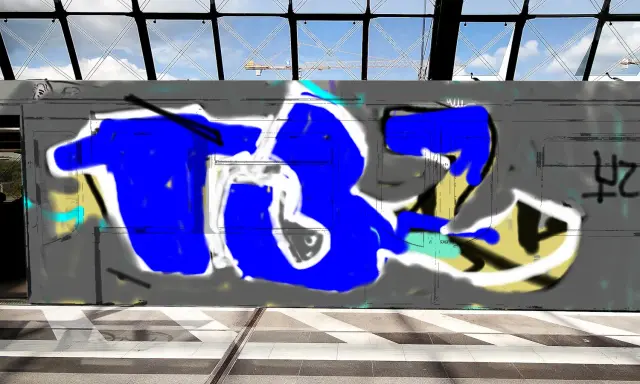 Graffiti artwork by ACE