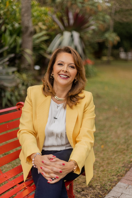 MSc. Leidyn Aguilar, facilitadora del taller CONVERSA