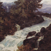 Водопад Конец 1890 начало 1900 х
