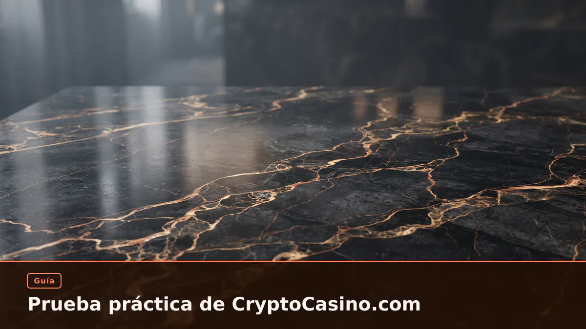 Prueba práctica de CryptoCasino.com