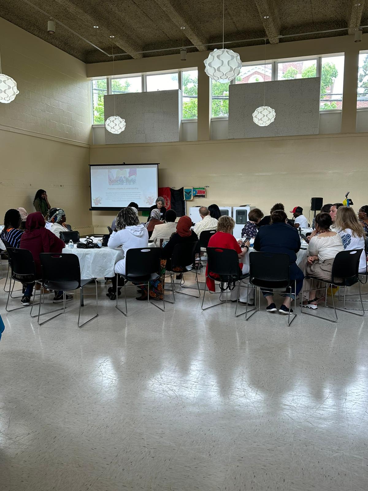 New haven story telling first step of healing