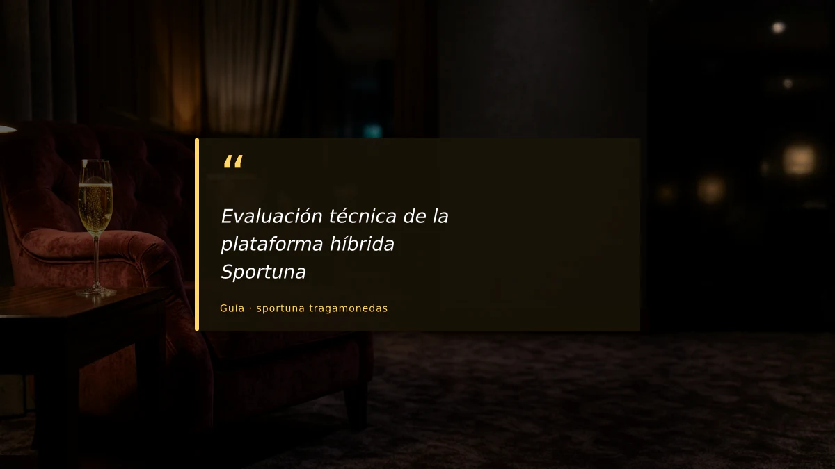Evaluación técnica de la plataforma híbrida Sportuna