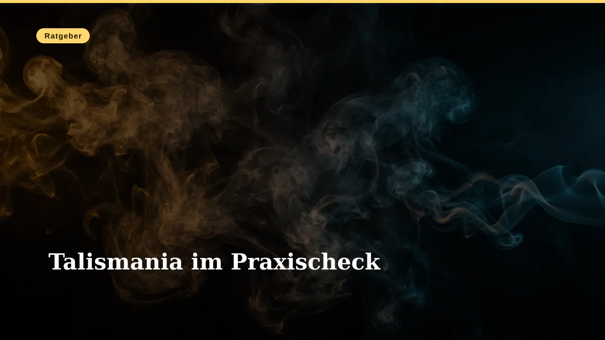 Talismania im Praxischeck