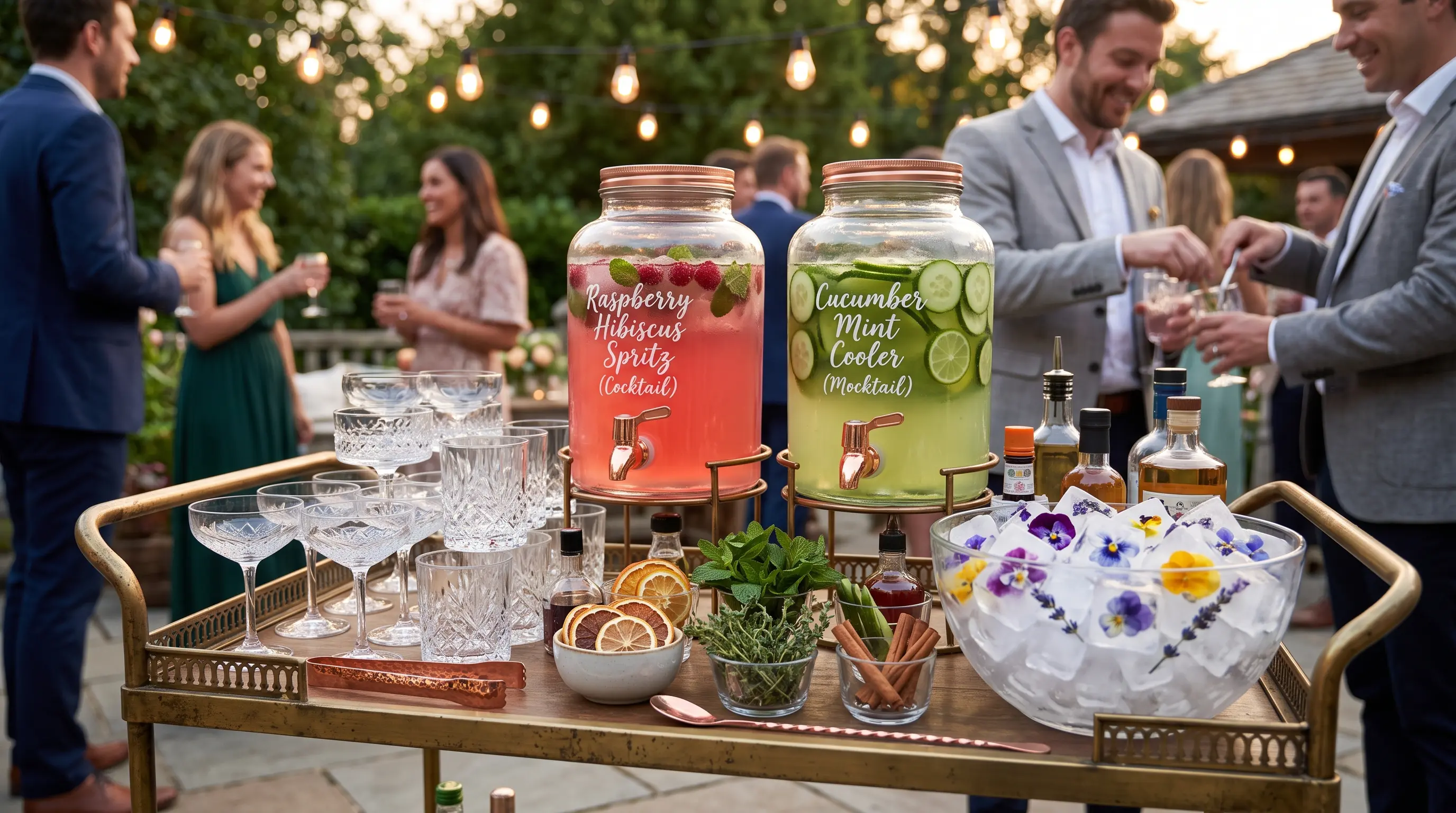 Aesthetic Signature Drink Station
