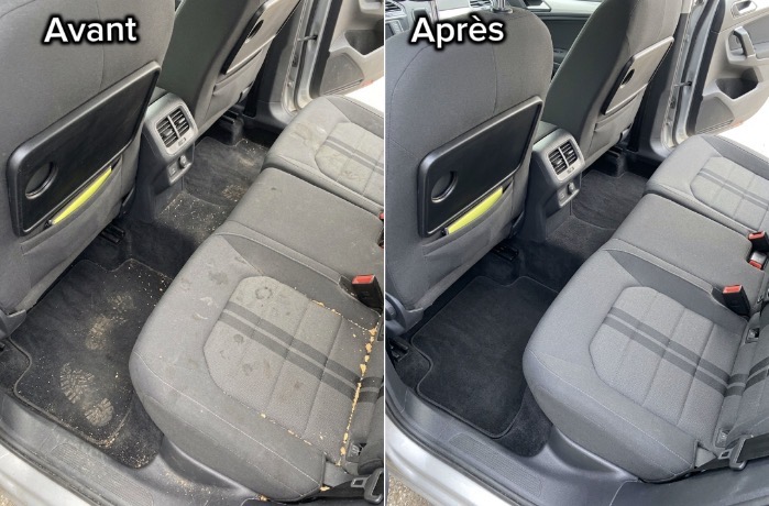 Avant après nettoyage intérieur 2