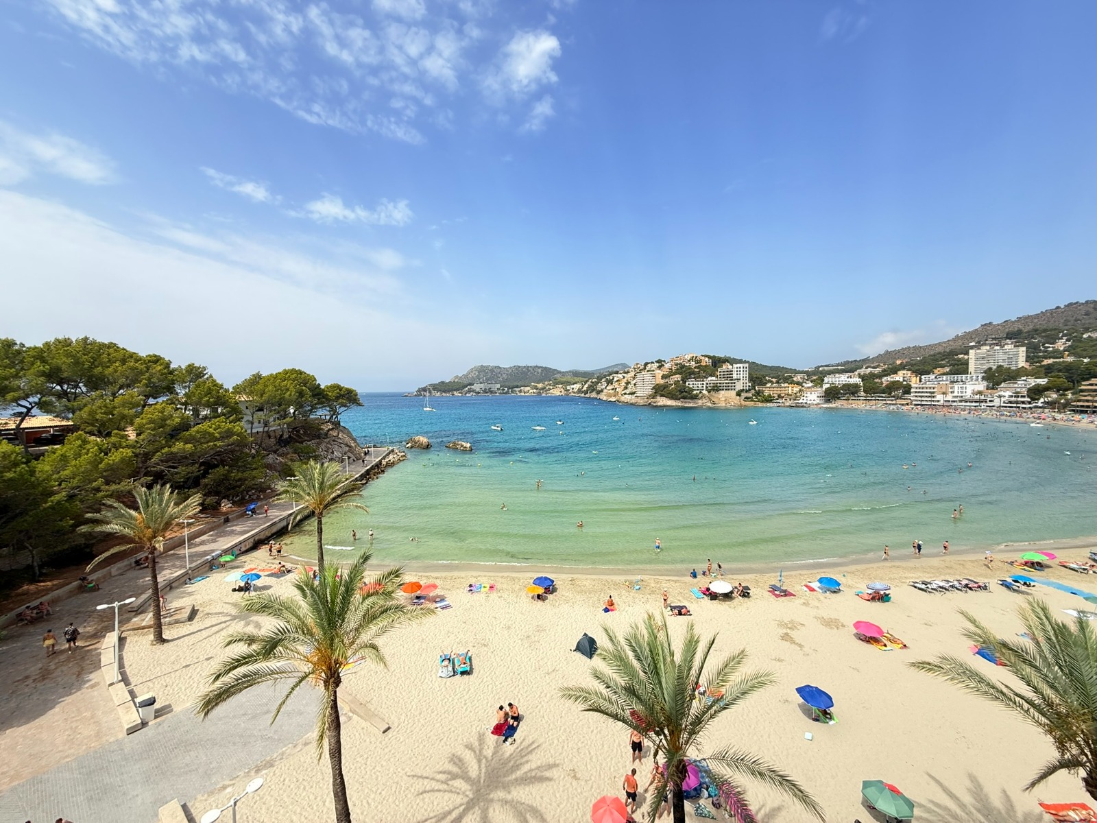 Apartamento en primera linea de playa en Paguera.