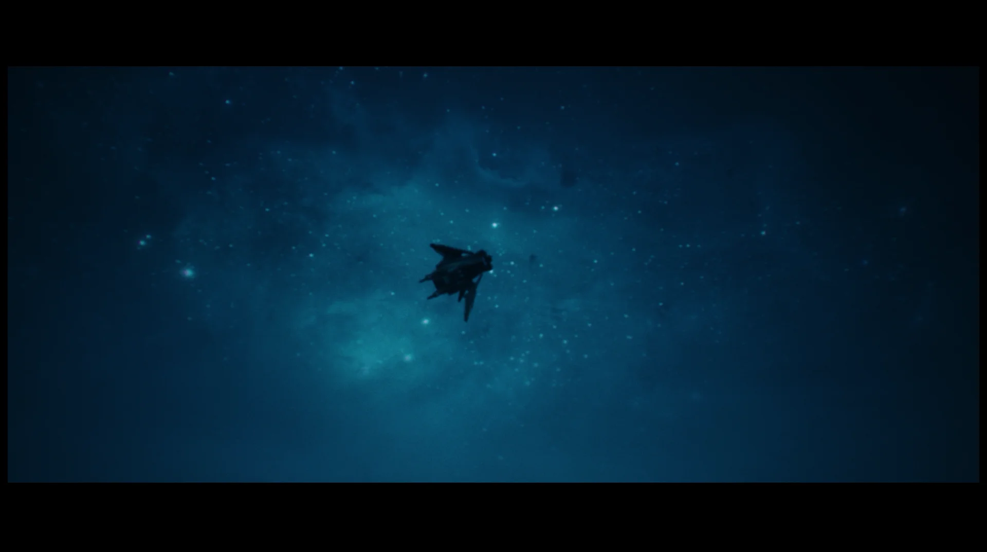 Spaceship VFX Wide Shot