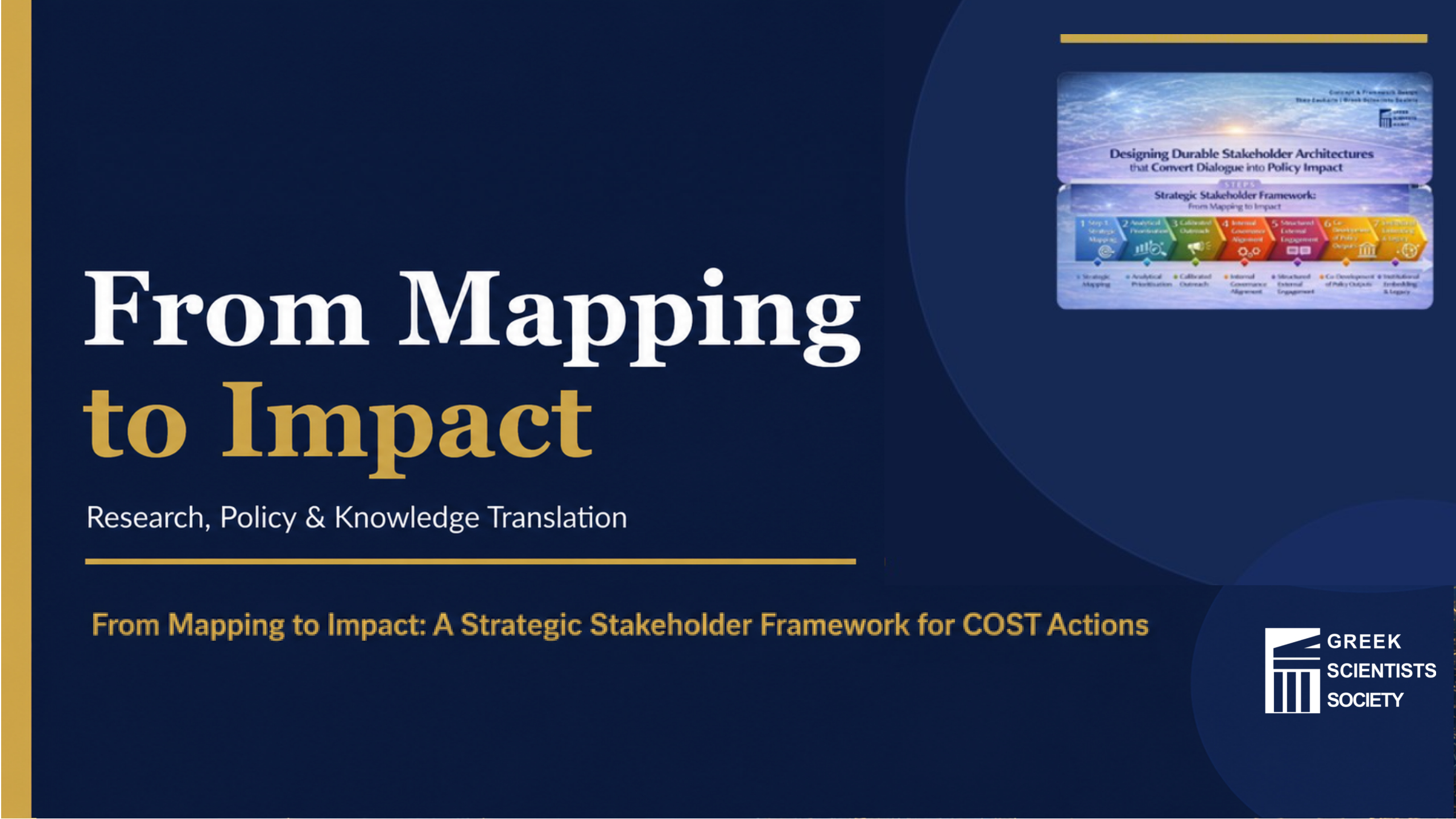 From Mapping to Impact: A Strategic Stakeholder Framework