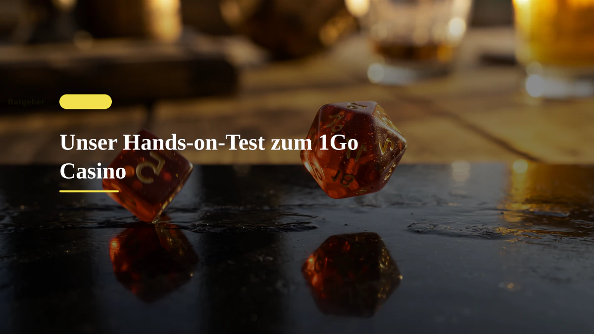 Unser Hands-on-Test zum 1Go Casino