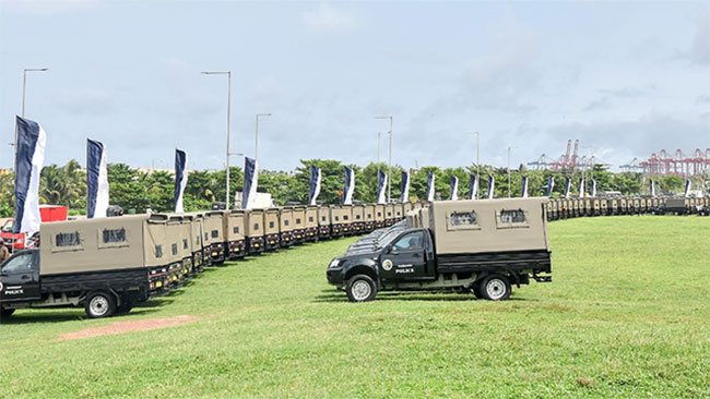 india-donates-134-single-cabs-to-sri-lanka-police