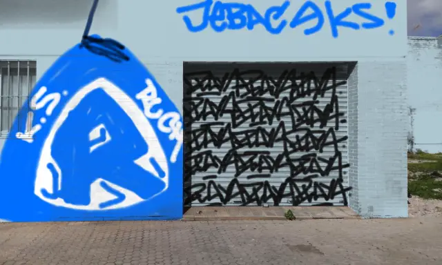 Graffiti artwork by Frizet