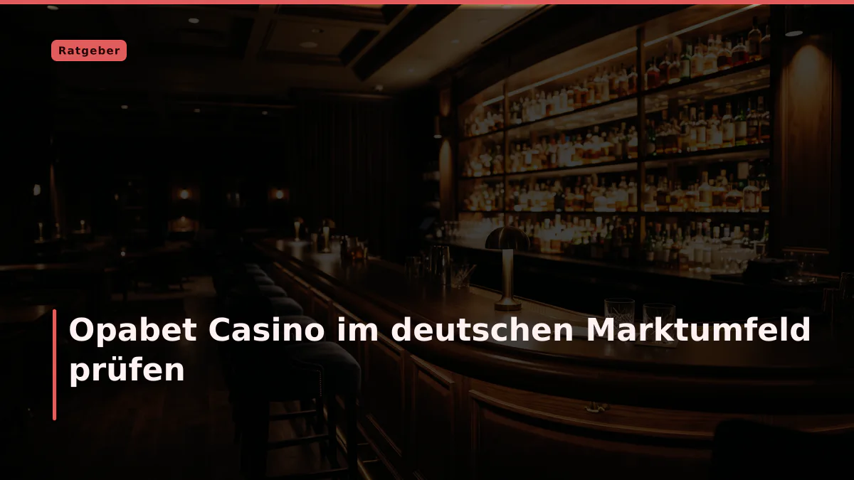 Opabet Casino im deutschen Marktumfeld prüfen