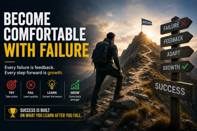 Become Comfortable With Failure:how to become technically dangerous in seo,website design,ai,automation