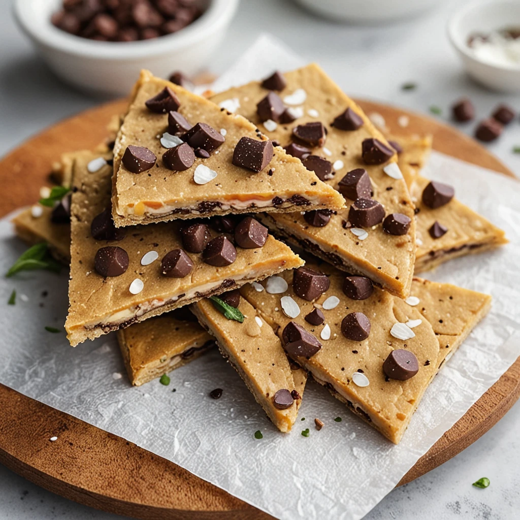 Enjoy Healthy Cookie Dough Bark – Guilt-Free Delight