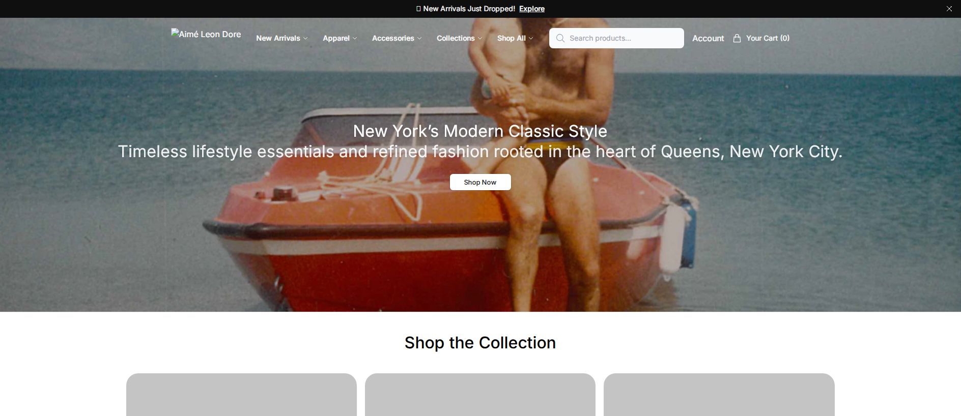 Stored capture of aimeleondorestyle.shop