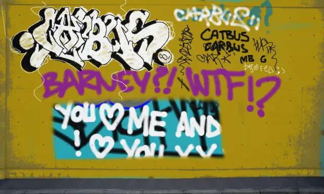 Graffiti artwork by Sumoe