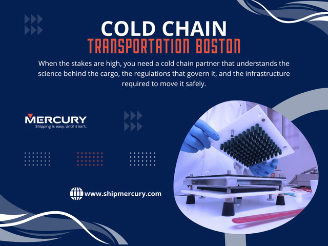 Movement is where coordination gets tested. Cold Chain Transportation Boston must maintain stability while navigating unpredictable conditions.
Boston’s urban landscape adds another layer of difficulty. Traffic congestion, limited delivery windows, and route variability all increase exposure risk.
You’ve probably noticed how transportation delays are treated as routine in standard logistics. In cold chain systems, delays are not neutralthey actively increase risk.
Boston Cold Chain Transportation gaps often appear in areas like:

Click here for more information:
https://www.shipmercury.com/cold-chain-logistics-boston
https://www.shipmercury.com/location/temperature-controlled-shipping-boston
https://www.shipmercury.com/location/cold-chain-transportation-boston
https://www.shipmercury.com/location/medical-courier-service-boston

Address: 61 Batterymarch St 1st Floor, Boston, MA 02110, United States
Phone: +1-617-723-5205
Email: support@shipmercury.com

Find Us On Google Maps: https://maps.app.goo.gl/ndWwnbPQDhuksmoq8

Read Our Blog:
https://medium.com/@shipmercuryservice/about
https://shipmercury.wordpress.com
https://shipmercuryservice.mystrikingly.com

More Links:
https://heylink.me/shipmercury/
https://campsite.bio/shipmercury
https://disqus.com/by/shipmercuryma/about/
https://www.magcloud.com/user/shipmercury
https://gravatar.com/shipmercury