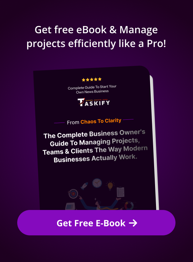 Taskify - Project Management - Task Management & Productivity Tool