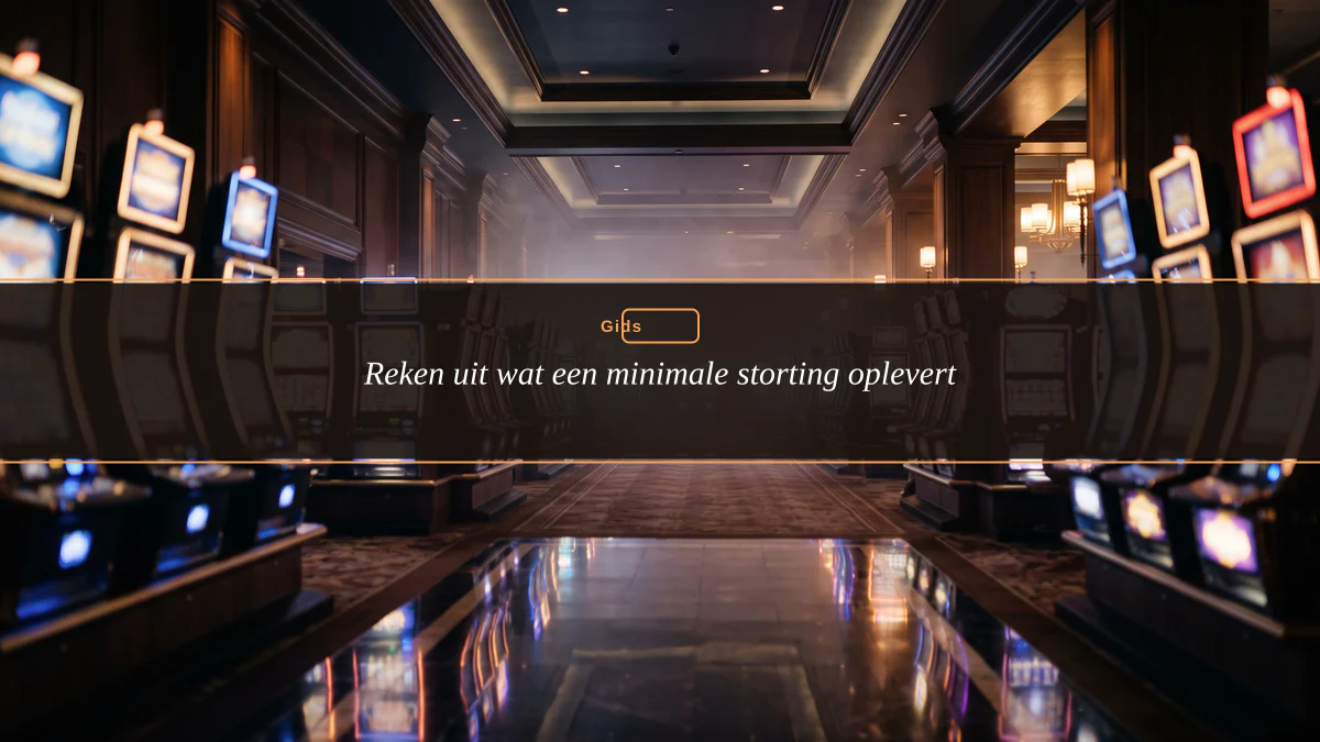 Reken uit wat een minimale storting oplevert