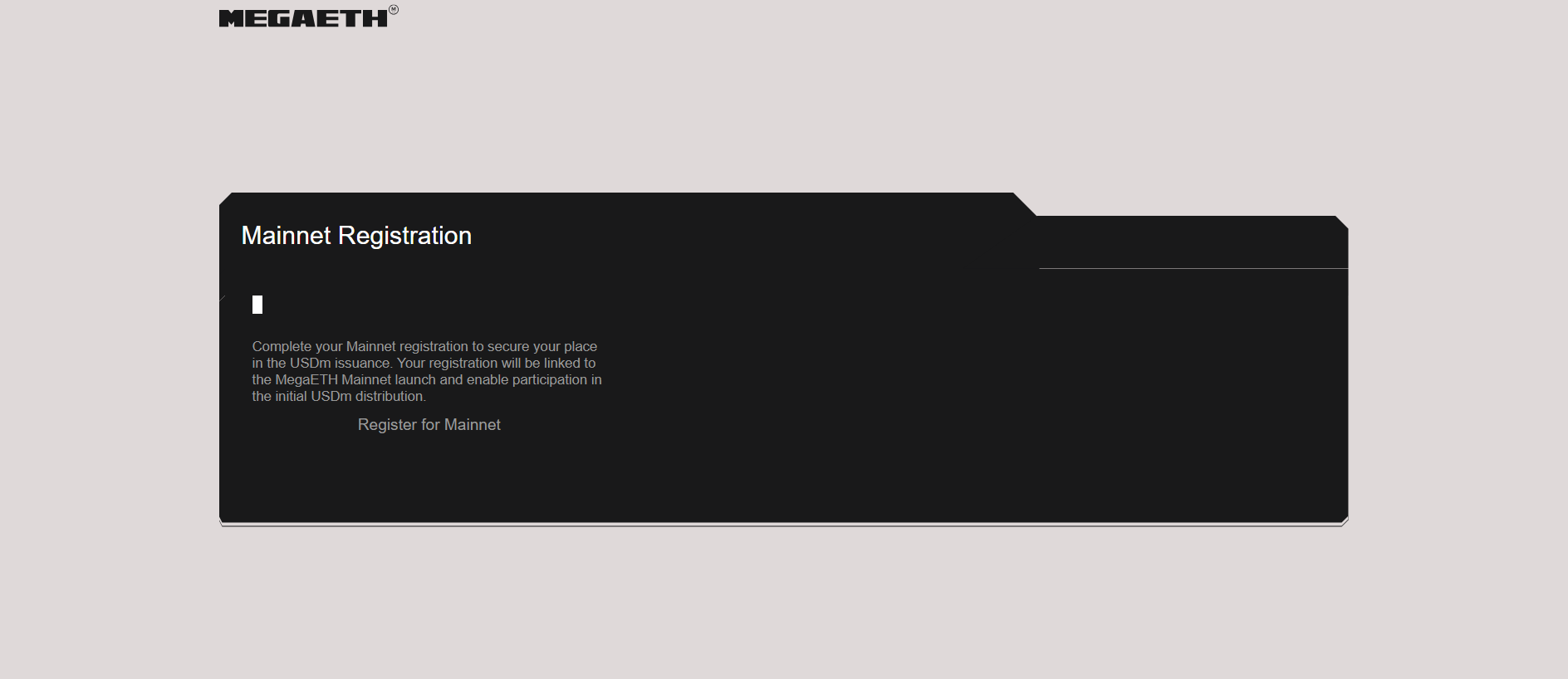 Forensic screenshot of megaeth.claims showing the phishing page layout