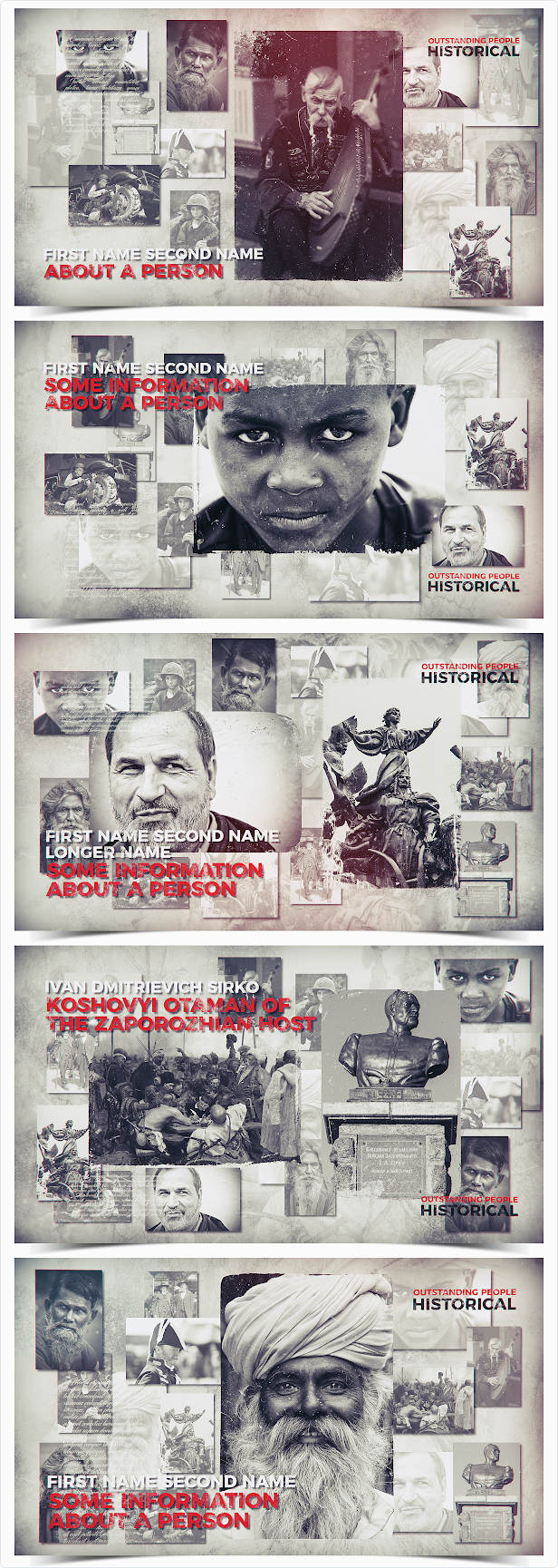 Historical // Outstanding People - 6