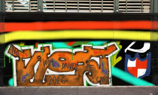 Graffiti artwork by taost