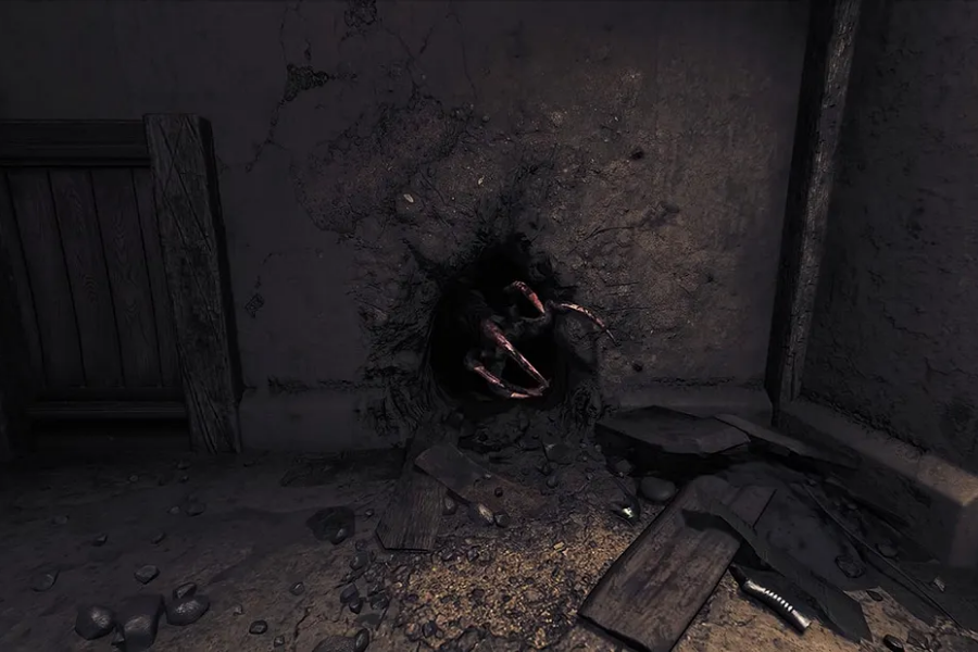 Amnesia The Bunker criatura en los túneles