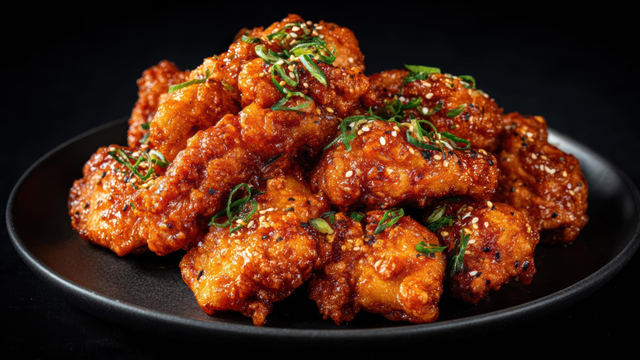real Korean fried chicken experience