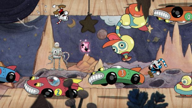 Captura de pantalla de gameplay de Cuphead #3