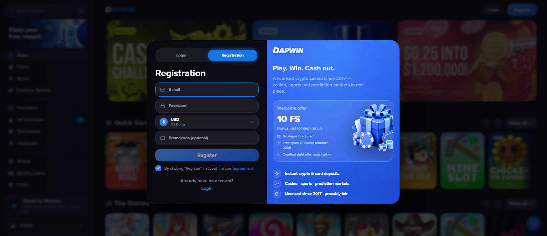 Stored capture of dapwin.vip