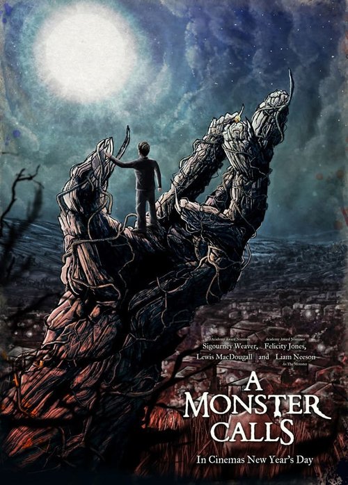 Siedem minut po północy / A Monster Calls (2016) PL.1080p.BRRip.H264-BP007 / Lektor PL