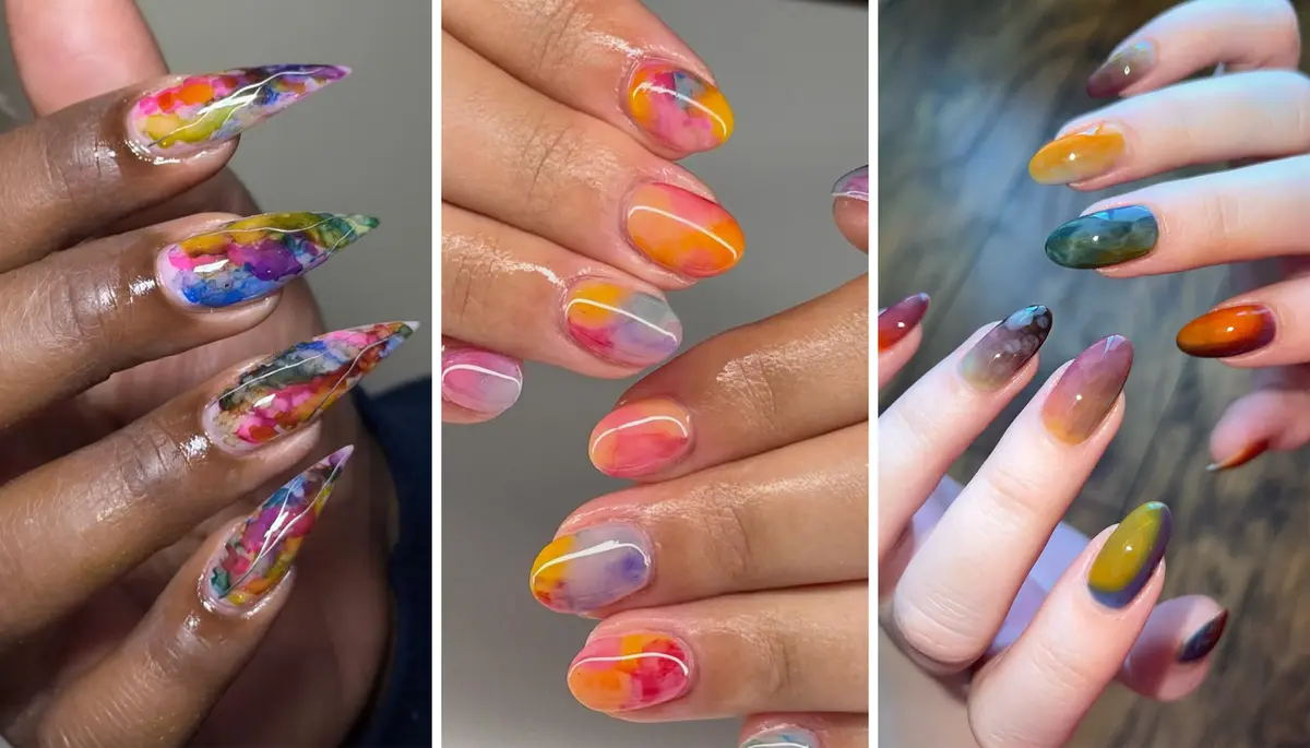 Watercolor Nails: Summer’s Hottest Trend