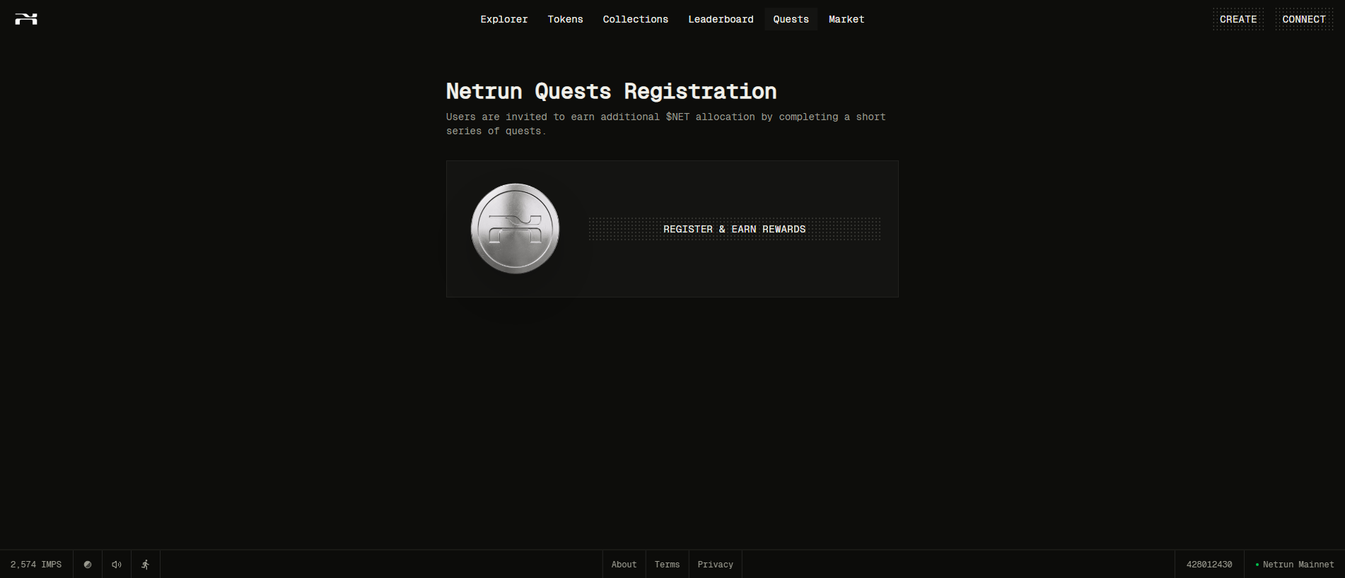 Screenshot of quests-netrun.app