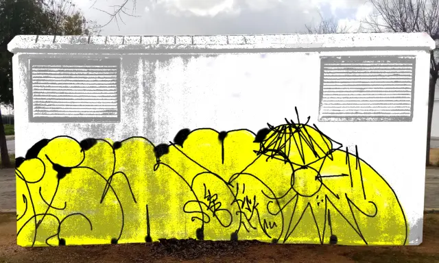 Graffiti artwork by Sumoe