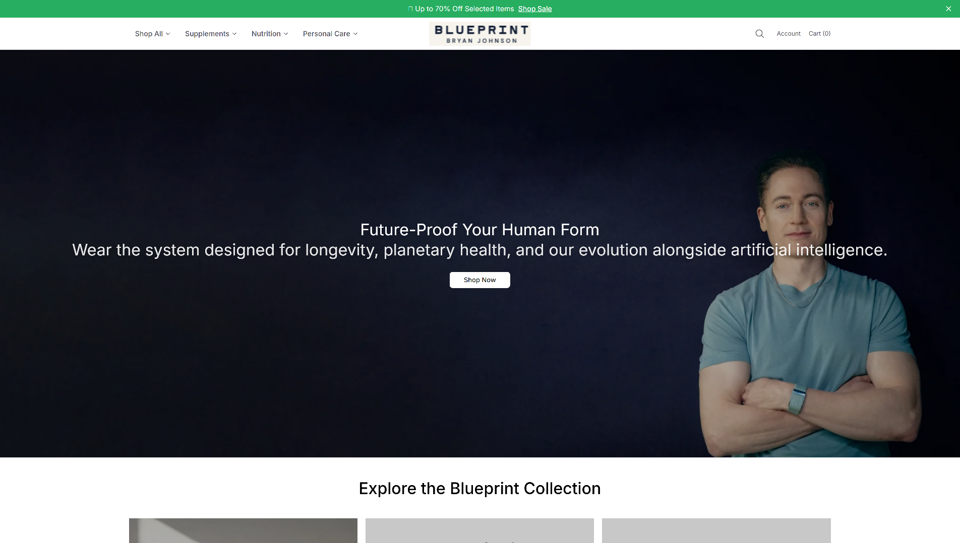 Primary capture · blueform.shop