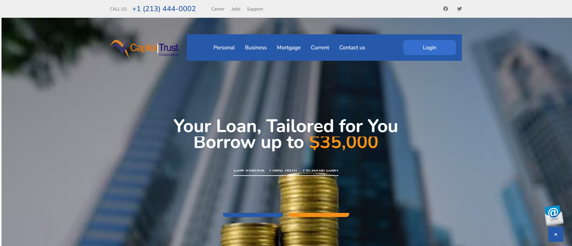 Stored capture of captrustcorp.com
