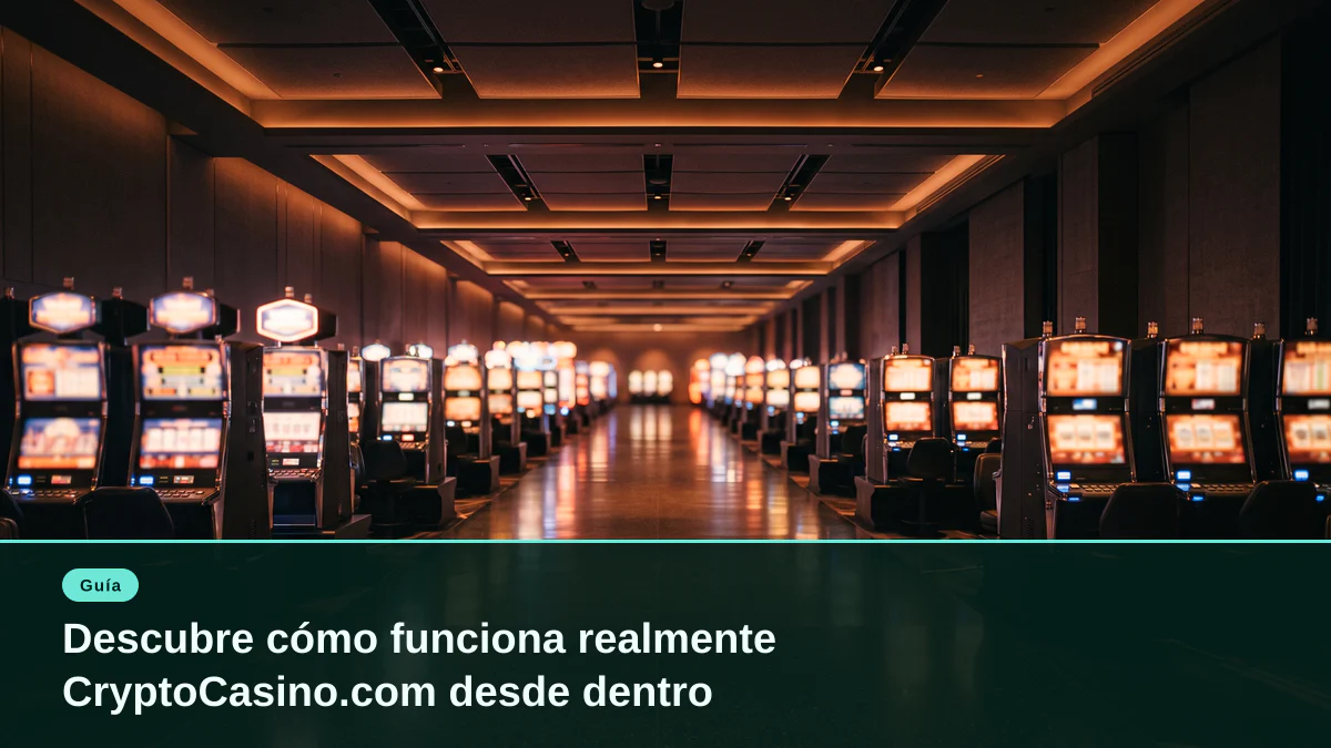 Descubre cómo funciona realmente CryptoCasino.com desde dentro