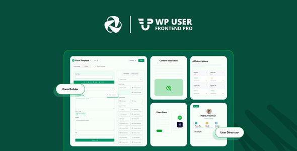Download WP User Frontend Pro 4.2.14 – Ultimate Frontend Solution For WordPress