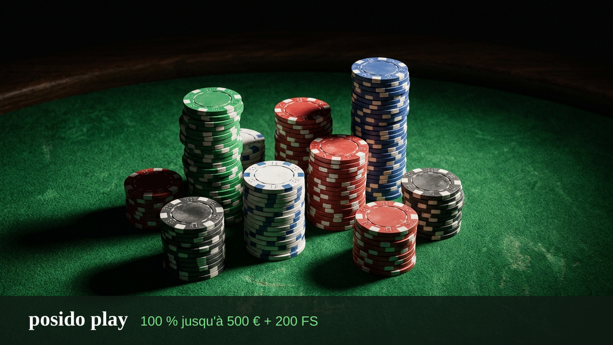 posido play casino — bonus de bienvenue 100 % jusqu'à 500 € + 200 FS, paiements: Visa, Mastercard, Skrill, Neteller, Paysafecard posido play casino — bonus de bienvenue 100 % jusqu'à 500 € + 200 FS, paiements: Visa, Mastercard, Skrill, Neteller, Paysafecard