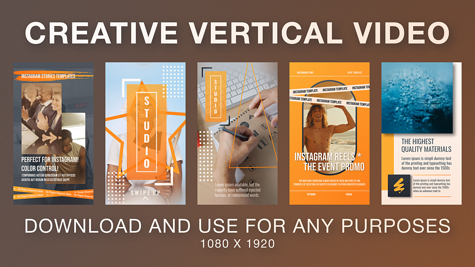 Orange Vertical Promo Orange Vertical Promo
