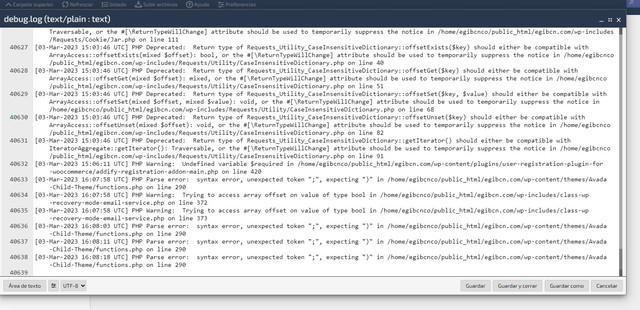 Debug-log