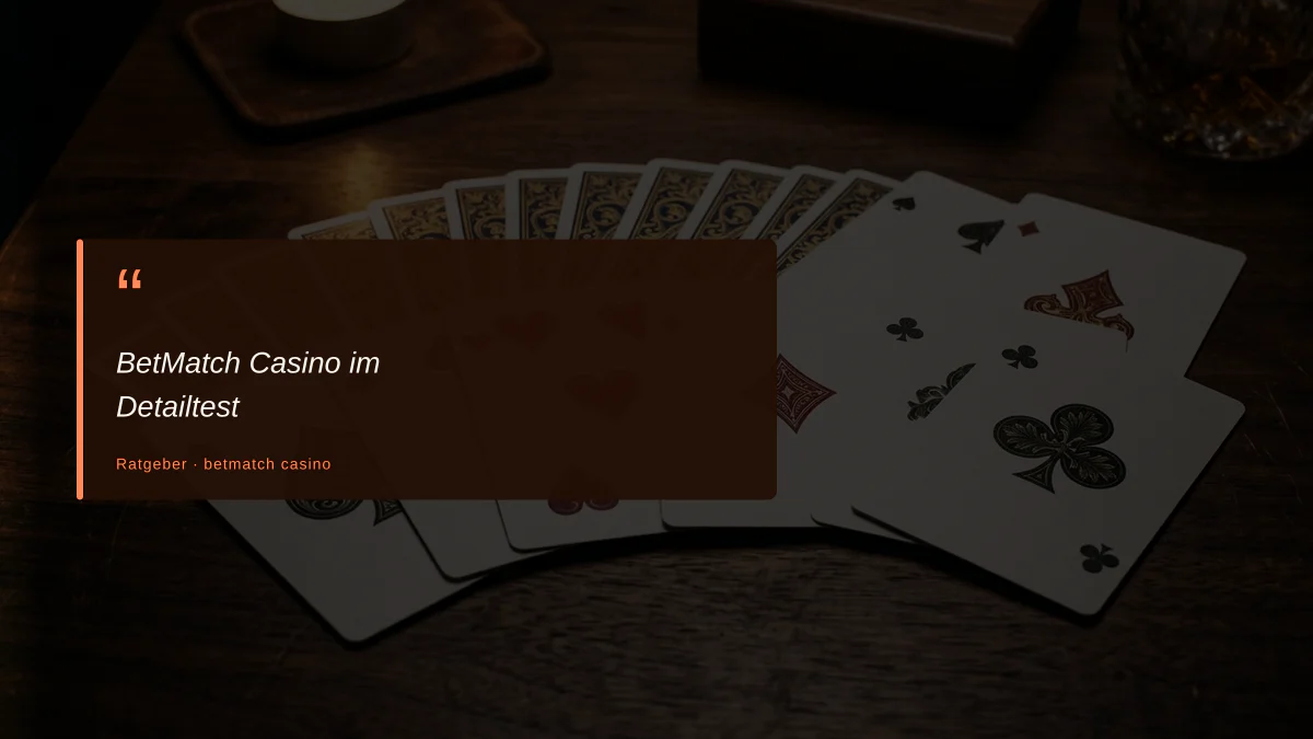 BetMatch Casino im Detailtest