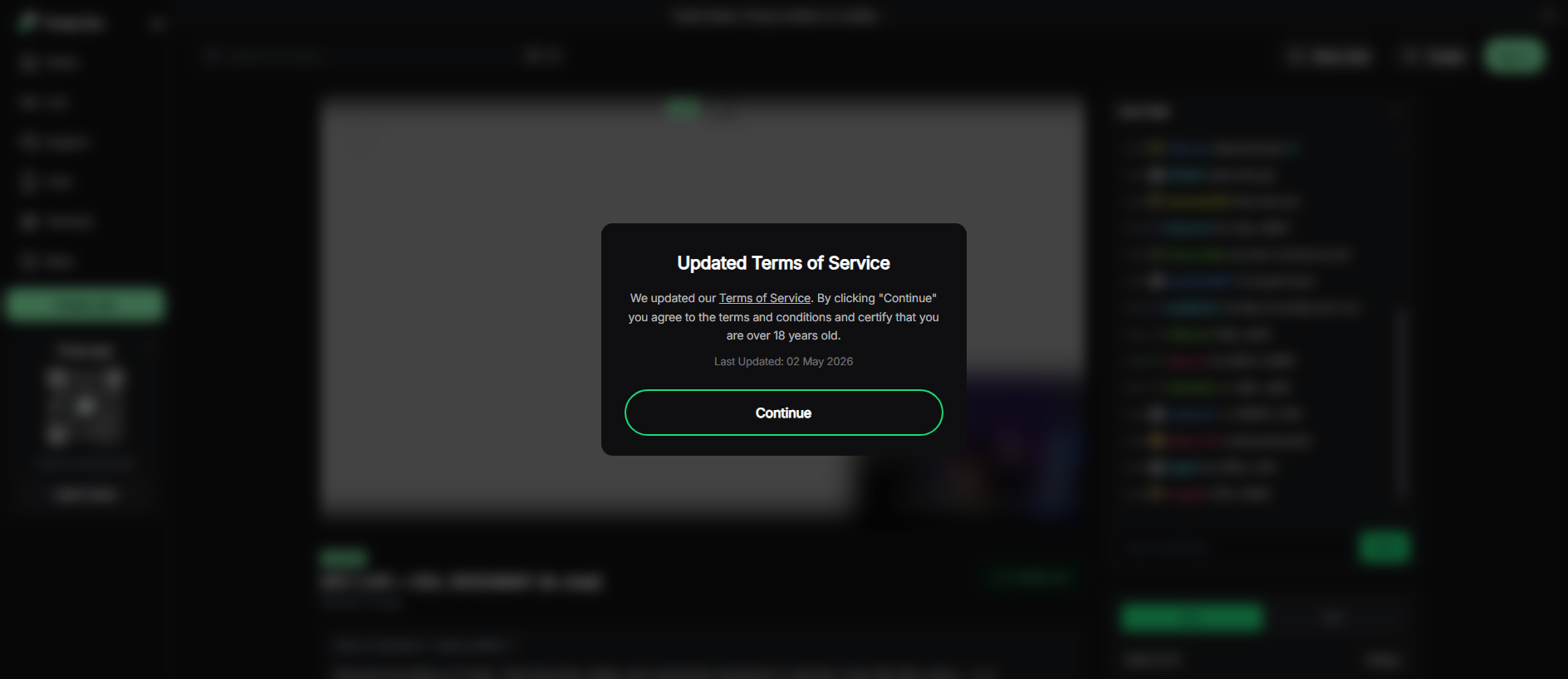 Screenshot of [REDACTED]
